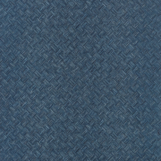 Shop Thibaut Wallpaper SKU# T34064 pattern name Saddle Weave color name Navy. 