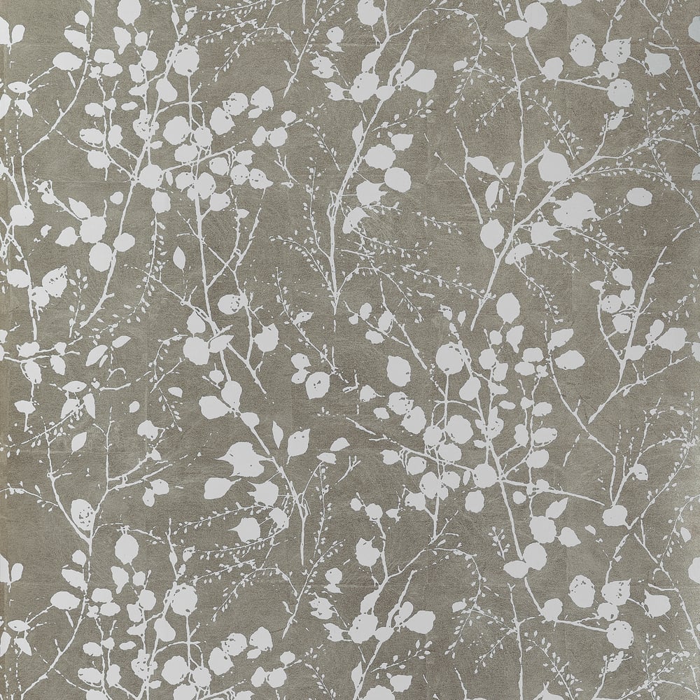 Search Thibaut Wallpaper Product# T34094 pattern name Katamari Bud color name Pewter and White. 