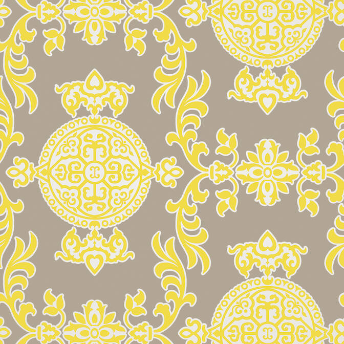 Shop T36115 Halie Enchantment Thibaut Wallpaper