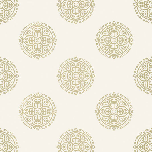 View T36173 Halie Circle Enchantment Thibaut Wallpaper