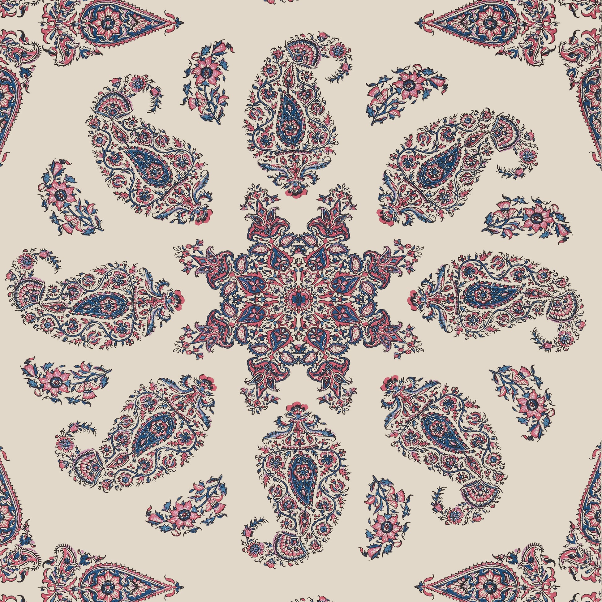 Purchase a sample of T36430 East India, Indienne by Thibaut Wallpaper