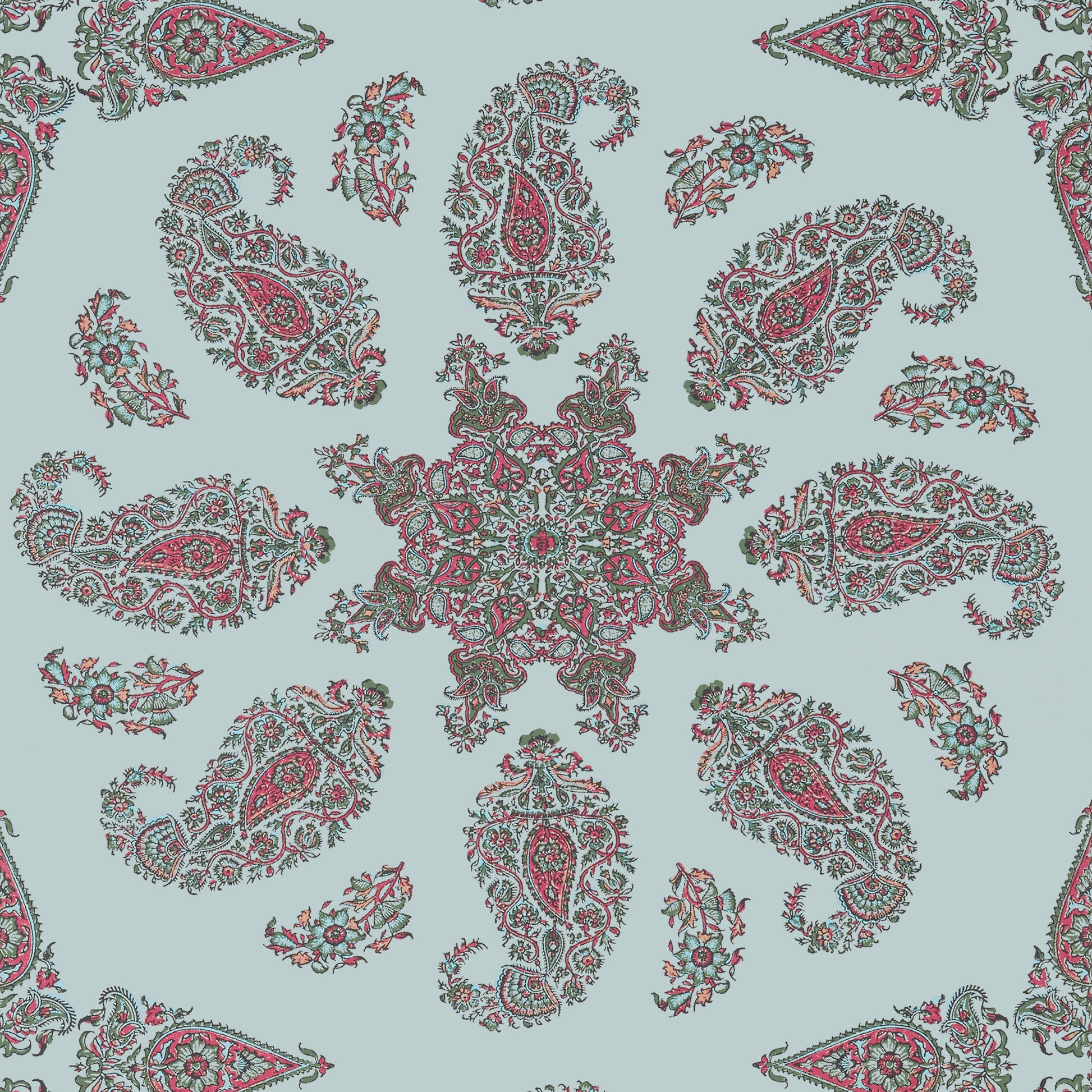 Purchase a sample of T36431 East India, Indienne by Thibaut Wallpaper