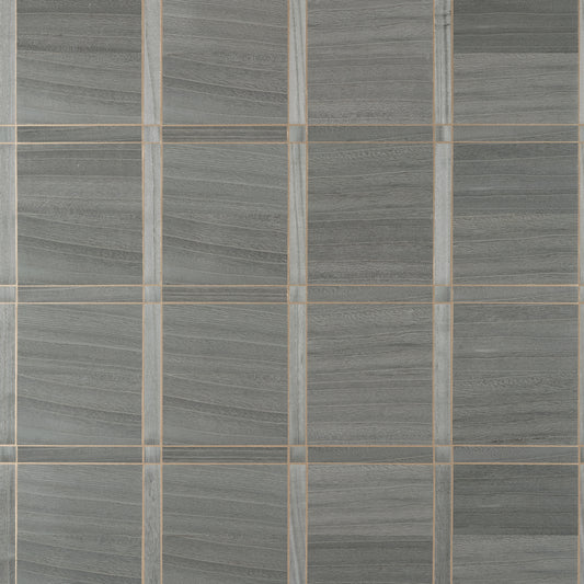 Purchase Thibaut Wallpaper Pattern# T41001 pattern name Wood Panel color Charcoal and Metallic Gold. 