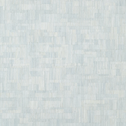 Purchase Thibaut Wallpaper Product T41020 pattern name Bamboo Mosaic color Soft Blue. 