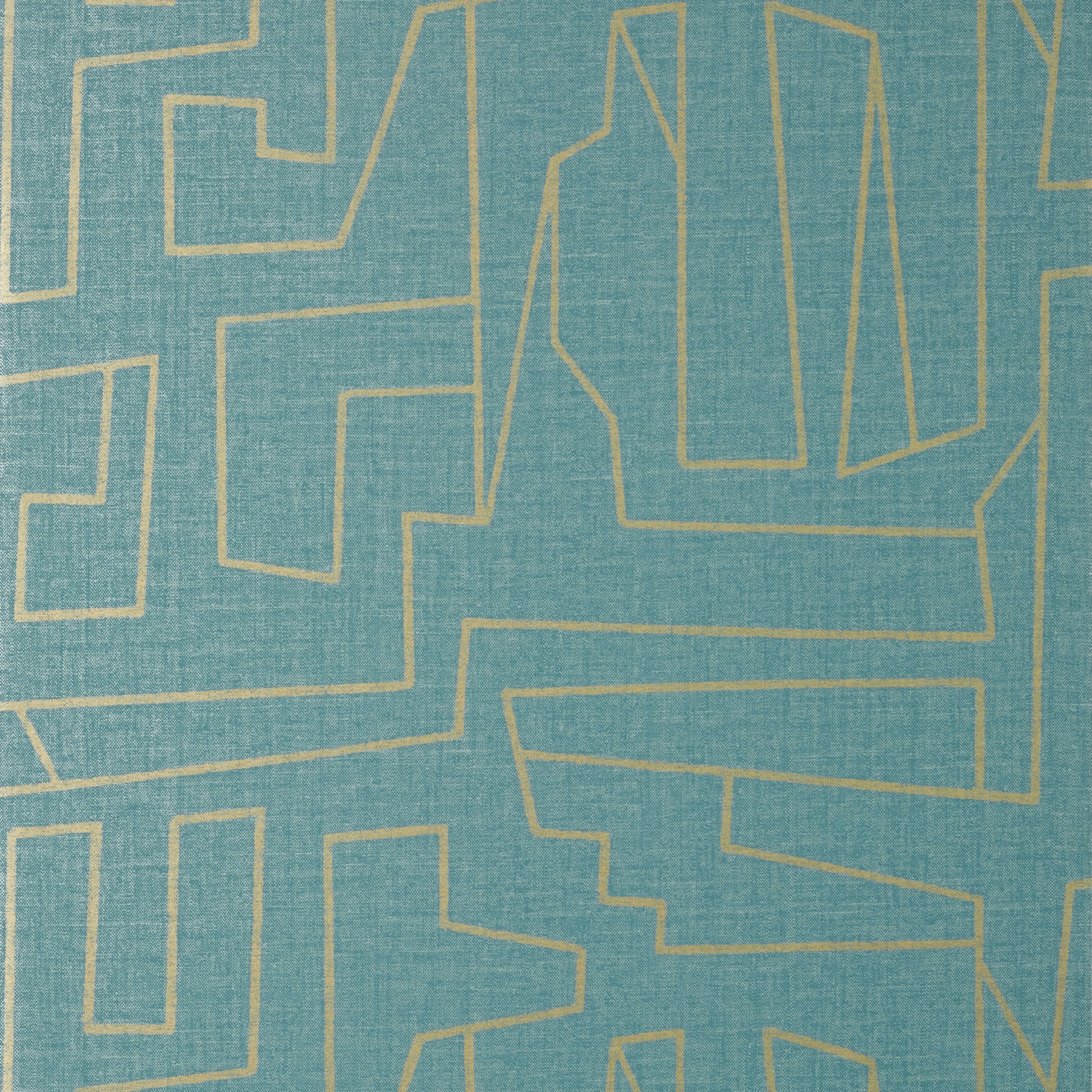Purchase Thibaut Wallpaper Pattern# T41032 pattern name Matrix color Metallic Gold and Teal. 