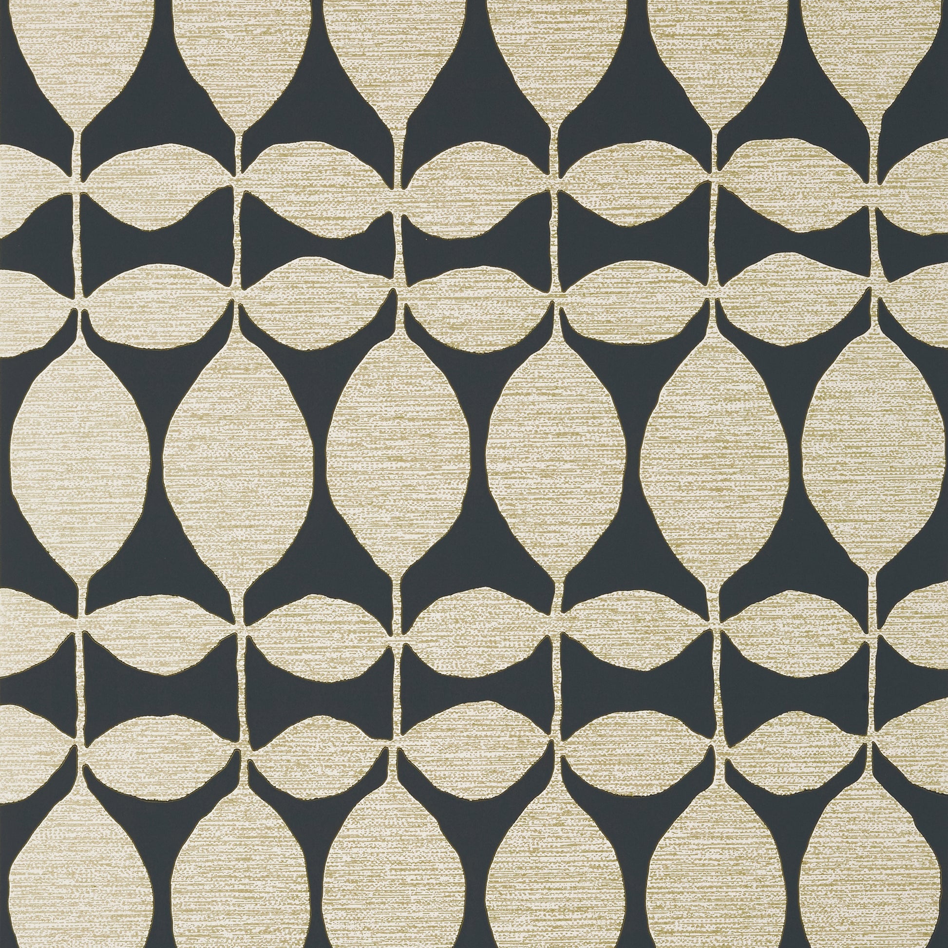 Purchase Thibaut Wallpaper Item# T41047 pattern name Lola color Metallic Gold on Black. 