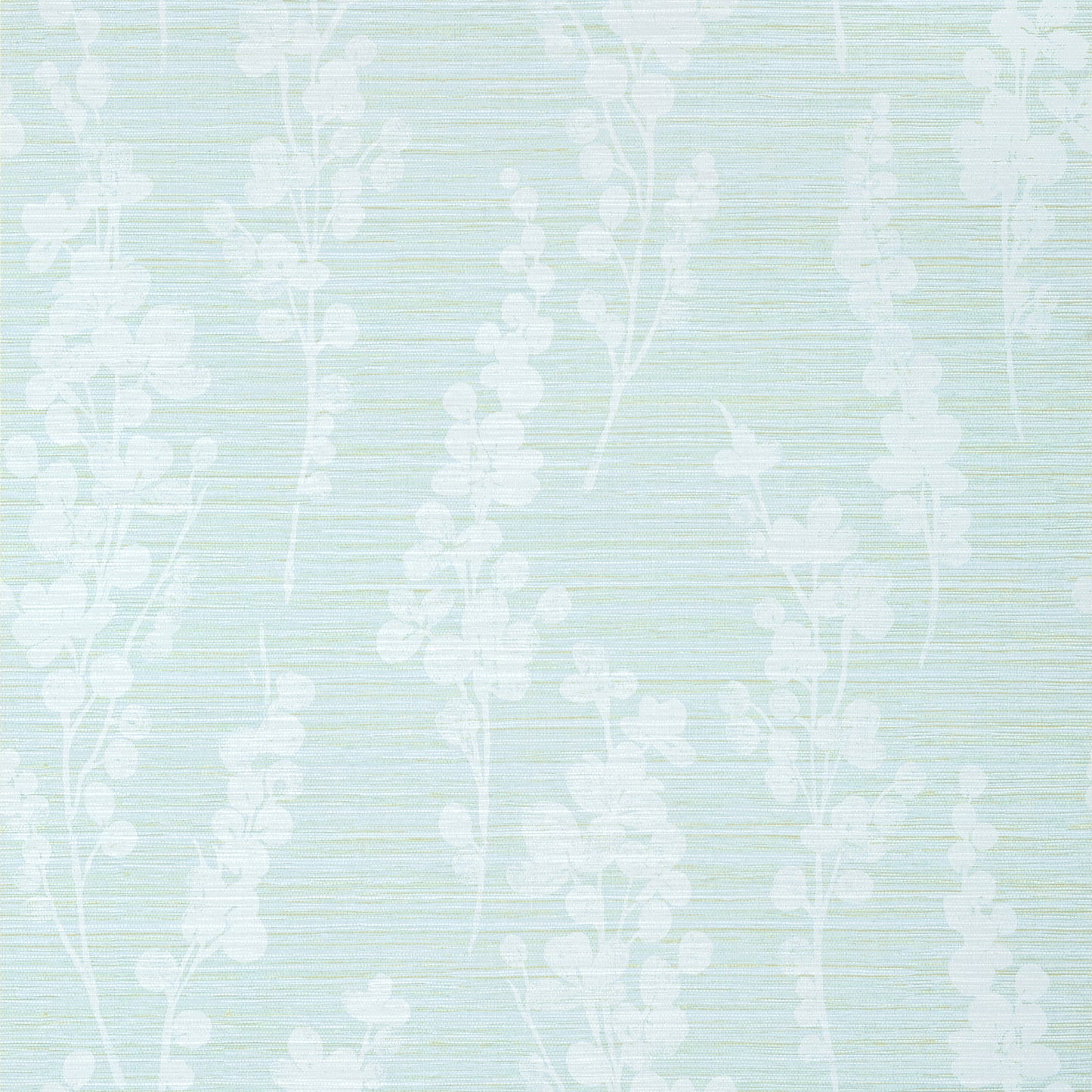 Purchase Thibaut Wallpaper Item T41051 pattern name Spring Blooms color Soft Green and Blue. 