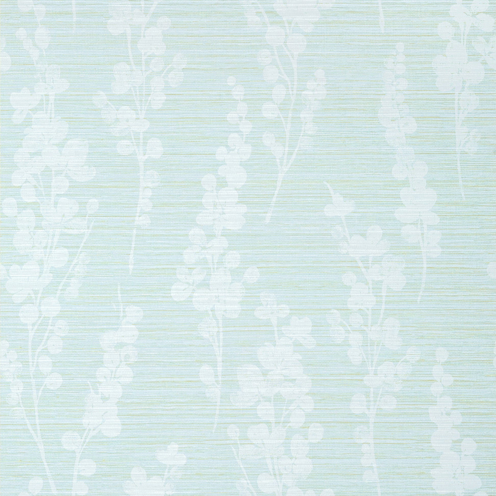 Purchase Thibaut Wallpaper Item T41051 pattern name Spring Blooms color Soft Green and Blue. 