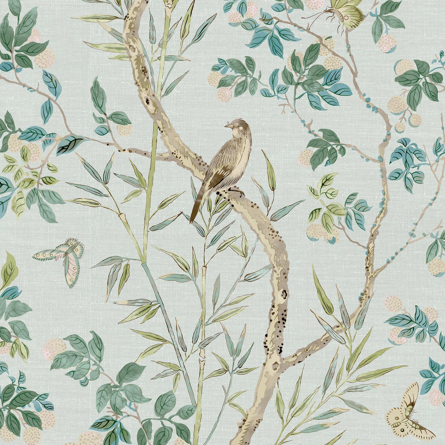 Purchase Thibaut Wallpaper Pattern# T42010 pattern name Claire color Spa Blue. 