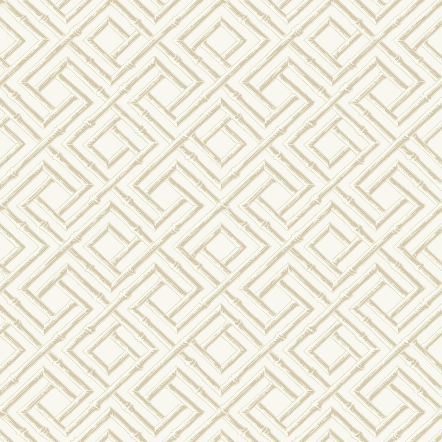 Purchase Thibaut Wallpaper Pattern T42051 pattern name French Lattice color Cream. 
