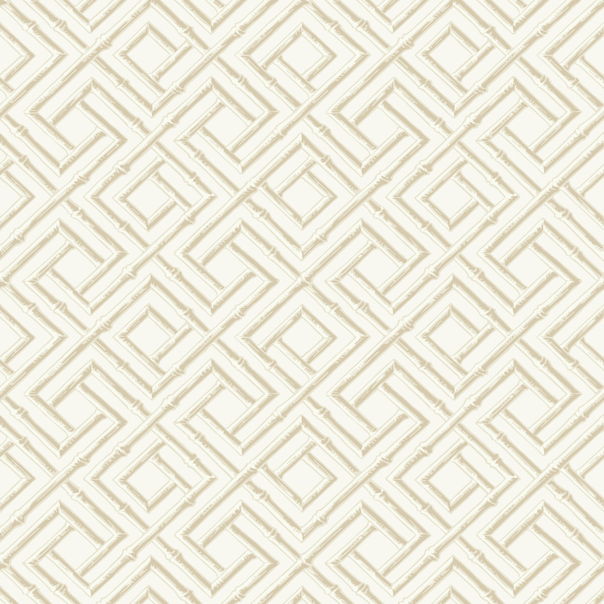 Purchase Thibaut Wallpaper Pattern T42051 pattern name French Lattice color Cream. 