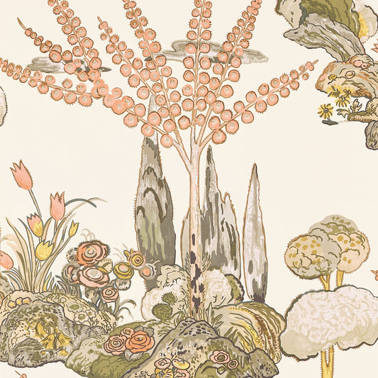 Save On Thibaut Wallpaper Product# T45026 Pattern Name Orleans From The Collection Wanderlust. 