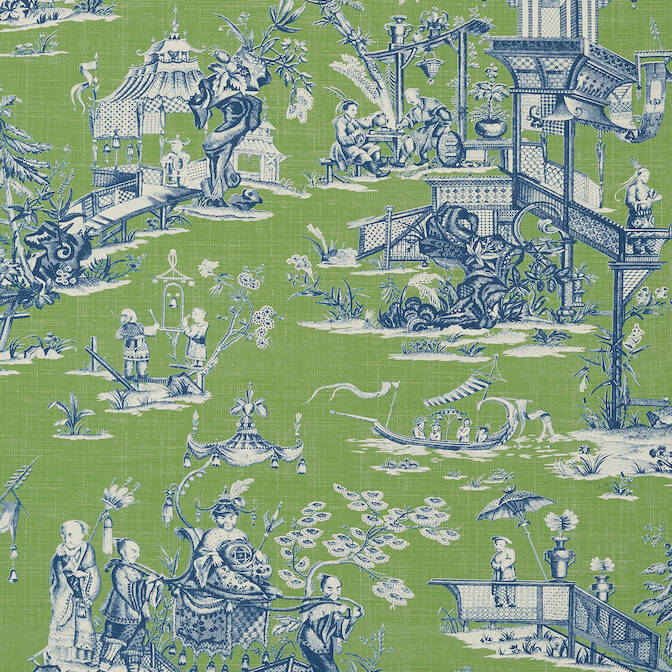 Buy T75467 Cheng Toile Dynasty Thibaut Wallpaper