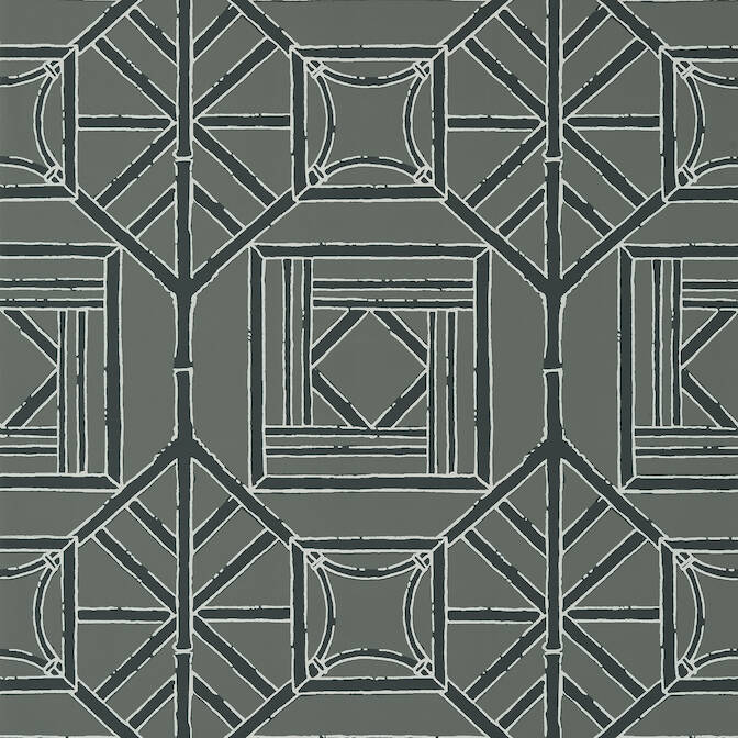 Purchase T75520 Shoji Panel Dynasty Thibaut Wallpaper