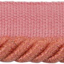 Sample T8012104-2417 Coeur Cable-S Coral Brunschwig and Fils Fabric