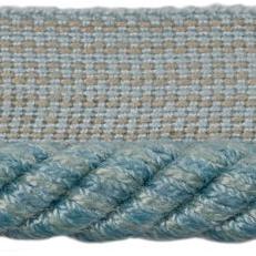Sample T8012104-35 Coeur Cable-S Aqua Brunschwig and Fils Fabric