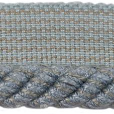 Sample T8012104-515 Coeur Cable-S Azure Brunschwig and Fils Fabric
