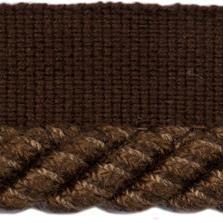 Sample T8012104-6 Coeur Cable-S Tobacco Brunschwig and Fils Fabric