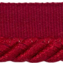 Sample T8012104-9 Coeur Cable-S Rouge Brunschwig and Fils Fabric