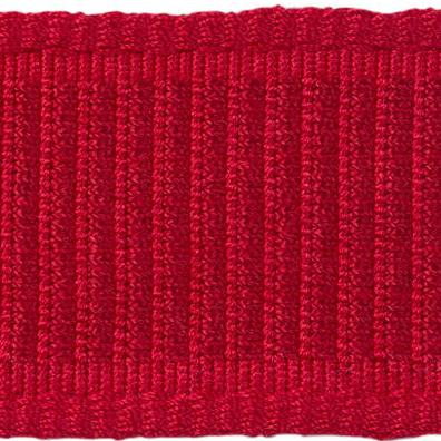 Sample T8012107-9 Coeur Band Rouge Brunschwig and Fils Fabric