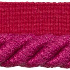 Sample T8012108-77 Coeur Cable-L Fuchsia Brunschwig and Fils Fabric