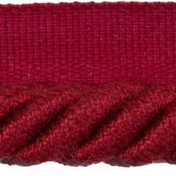 View T8012108-99 Coeur Cable-L Ruby by Brunschwig & Fils Fabric