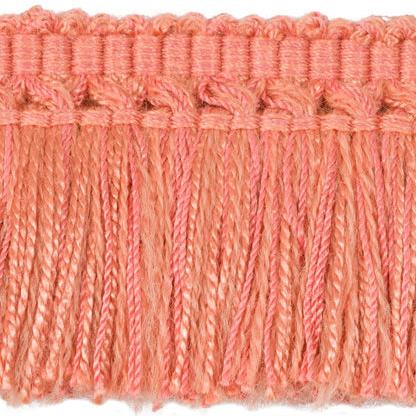 Sample T8012114-2417 Coeur Brush Coral Brunschwig and Fils Fabric