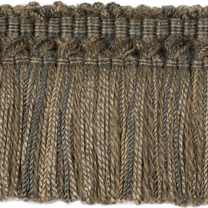 Sample T8012114-818 Coeur Brush Charcoal Brunschwig and Fils Fabric
