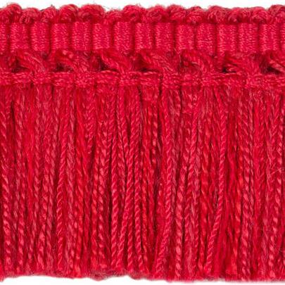 Sample T8012114-9 Coeur Brush Rouge Brunschwig and Fils Fabric