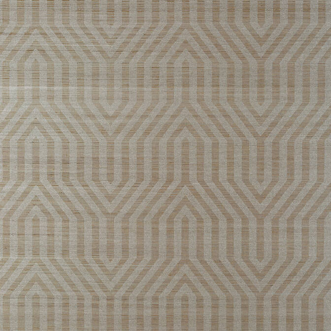 Looking T83006 Tribeca Sisal Brown by Thibaut Wallpaper