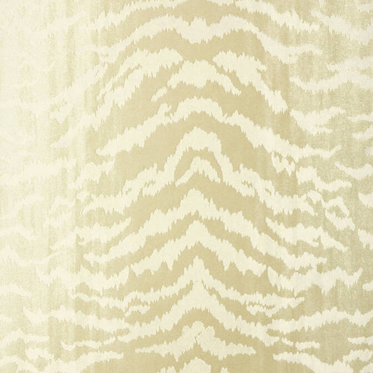 Save T83064 Tiger Flock Natural Resource 2 Thibaut Wallpaper