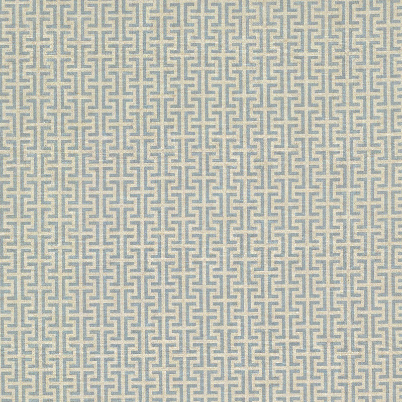 Purchase TEMP001 Temple Blue by Schumacher Fabric