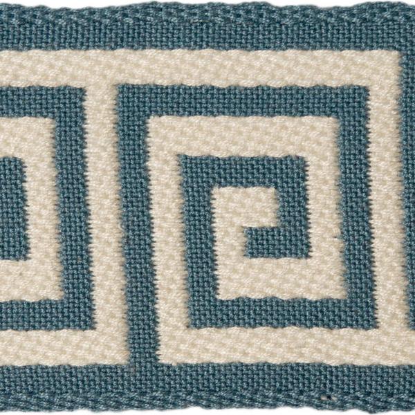 Sample TL10112.515.0 Classic Key, Delft by Lee Jofa Fabric