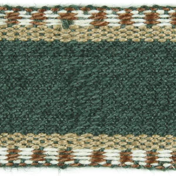 Sample TL10169.306.0 Danakil Tape, Hunter Brown Trim Fabric by Lee Jofa