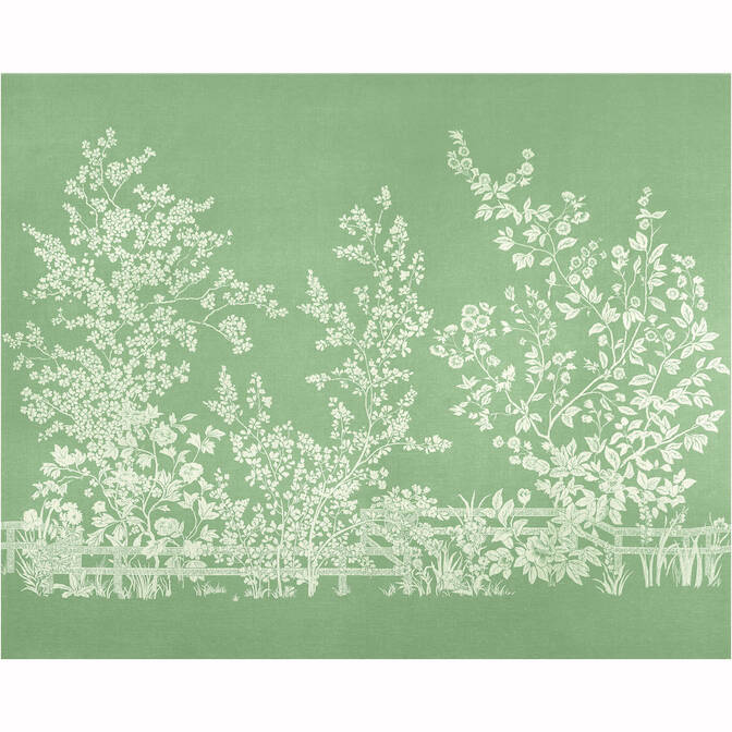Purchase  TM10855 VILLA GARDEN MURAL - SET, Heritage by Thibaut Wallpaper