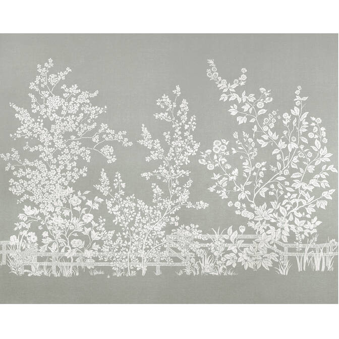 Purchase  TM10857 VILLA GARDEN MURAL - SET, Heritage by Thibaut Wallpaper