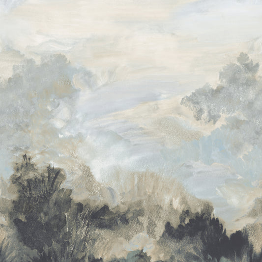 Purchase Thibaut Wallpaper Item# TM41054 pattern name Twilight Mural color Neutral. 