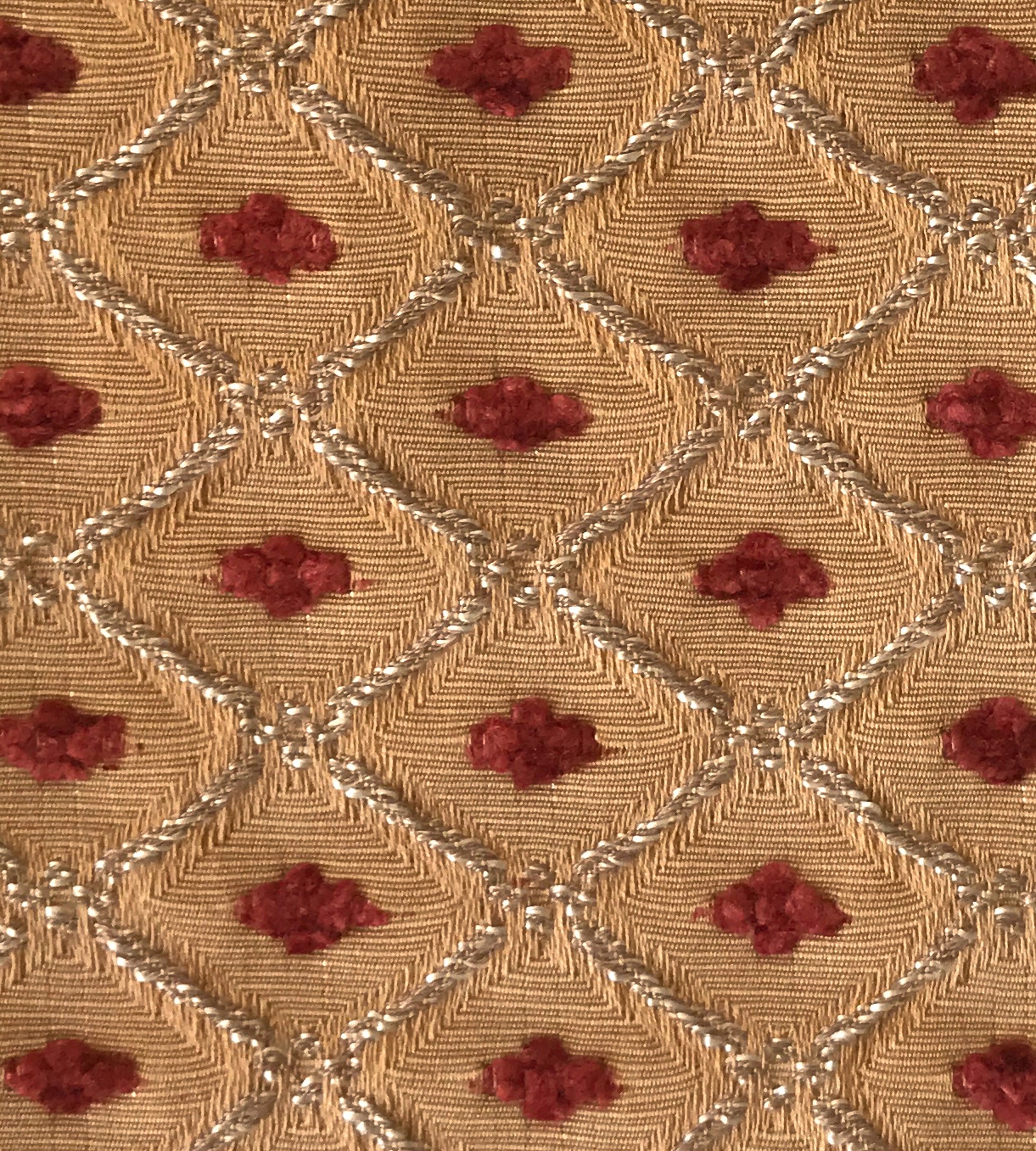 Purchase Old World Weavers Fabric Item VG 00080126, Jewel Tones Peach 1