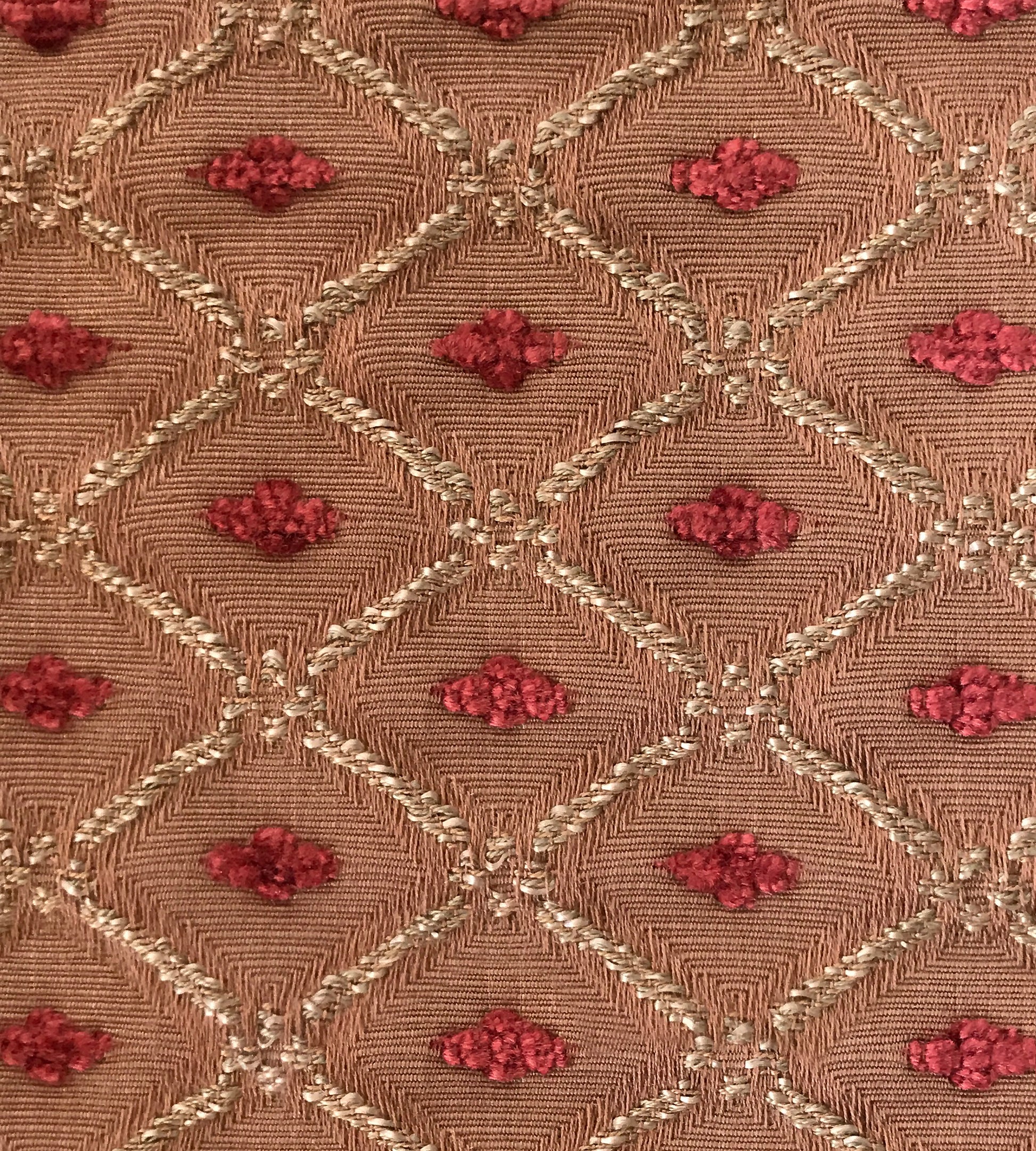 Purchase Old World Weavers Fabric Pattern# VG 00100126, Jewel Tones Brick 1