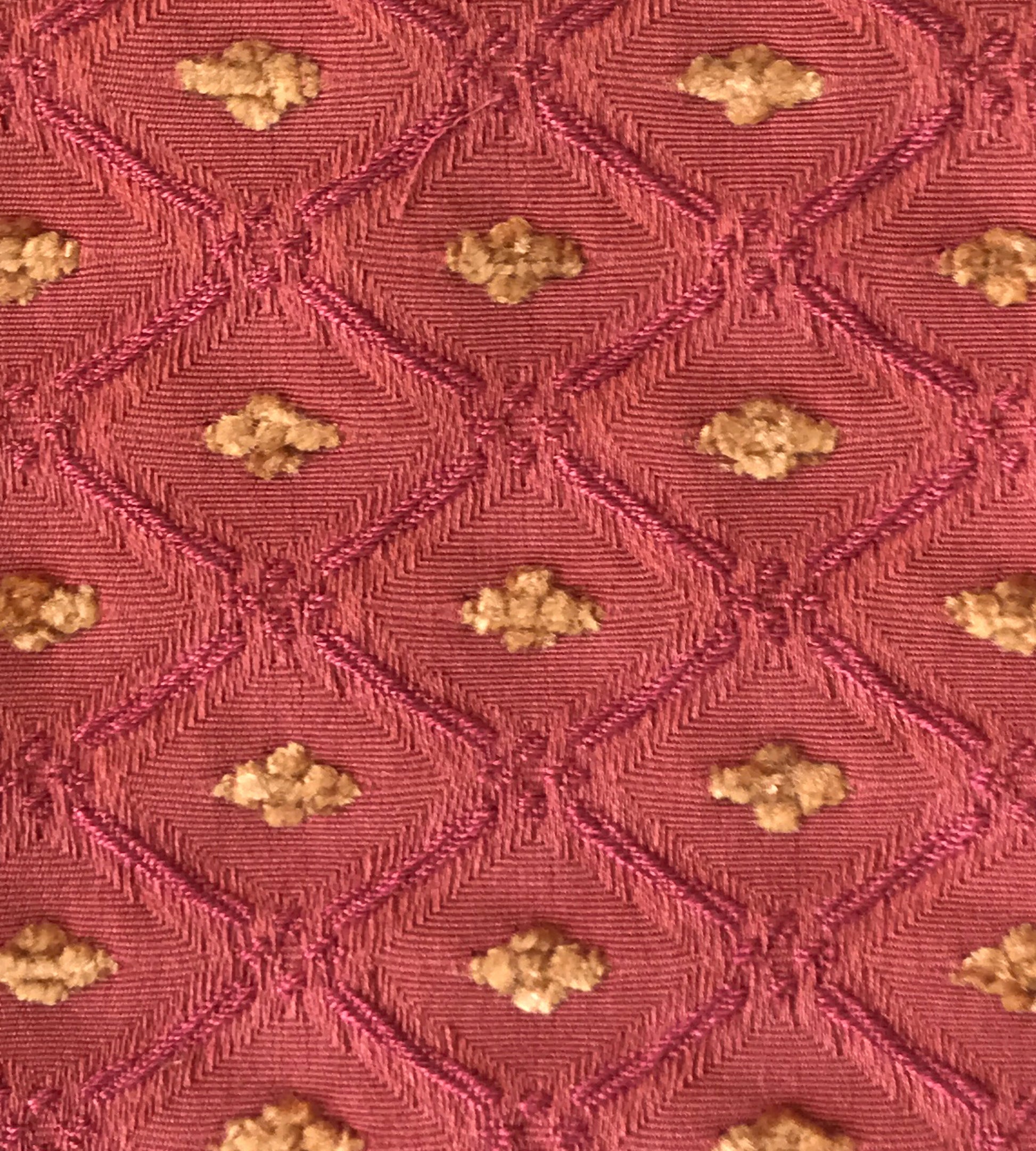 Purchase Old World Weavers Fabric Pattern number VG 00120126, Jewel Tones Red 1