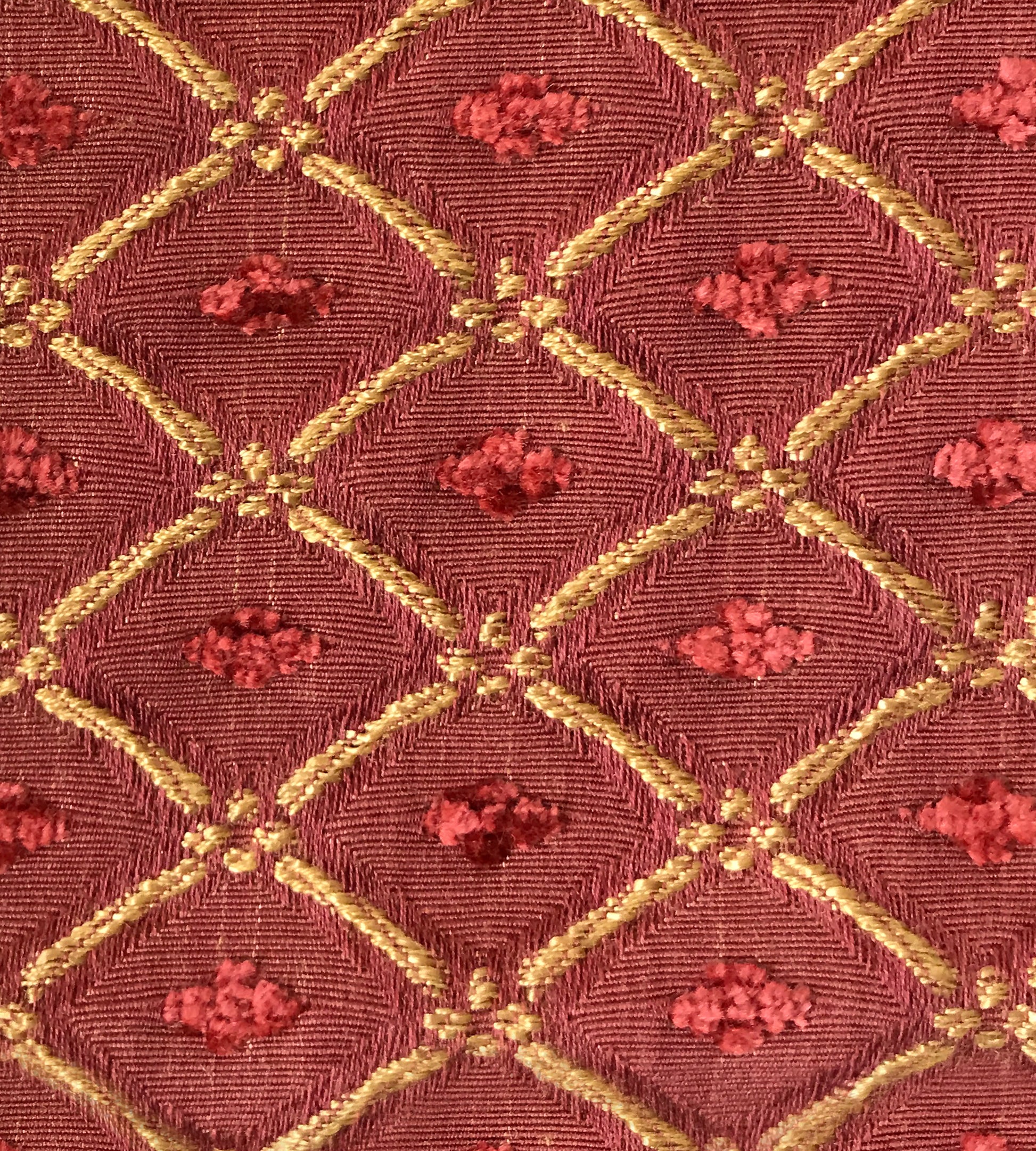 Purchase Old World Weavers Fabric SKU VG 00130126, Jewel Tones Cherry 1