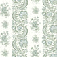 Purchase Vp1301 | Jardin, Beaumont Green Floral Stripe - Antonina Vella Wallpaper