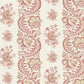 Purchase Vp1304 | Jardin, Beaumont Ruby Floral Stripe - Antonina Vella Wallpaper