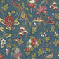 Purchase Vp1311 | Jardin, Parterre Indigo Jacobean - Antonina Vella Wallpaper