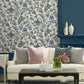 Purchase Vp1314 | Jardin, Parterre Blue Jacobean - Antonina Vella Wallpaper