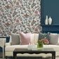 Purchase Vp1316 | Jardin, Parterre Coral Jacobean - Antonina Vella Wallpaper