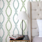 Purchase Vp1321 | Jardin, Laureate Light Green Vine Trellis - Antonina Vella Wallpaper