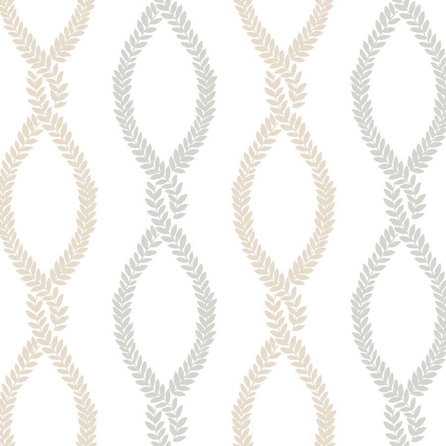 Purchase Vp1322 | Jardin, Laureate Neutral Vine Trellis - Antonina Vella Wallpaper