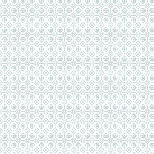 Purchase Vp1331 | Jardin, Priti Light Blue Floral Grid - Antonina Vella Wallpaper