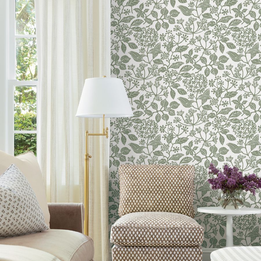 Purchase Vp1343 | Jardin, Rowen Olive Botanical - Antonina Vella Wallpaper